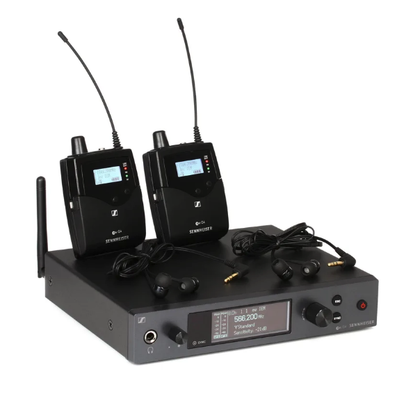 Sennheiser EW IEM G4-TWIN Wireless In-Ear Monitoring System